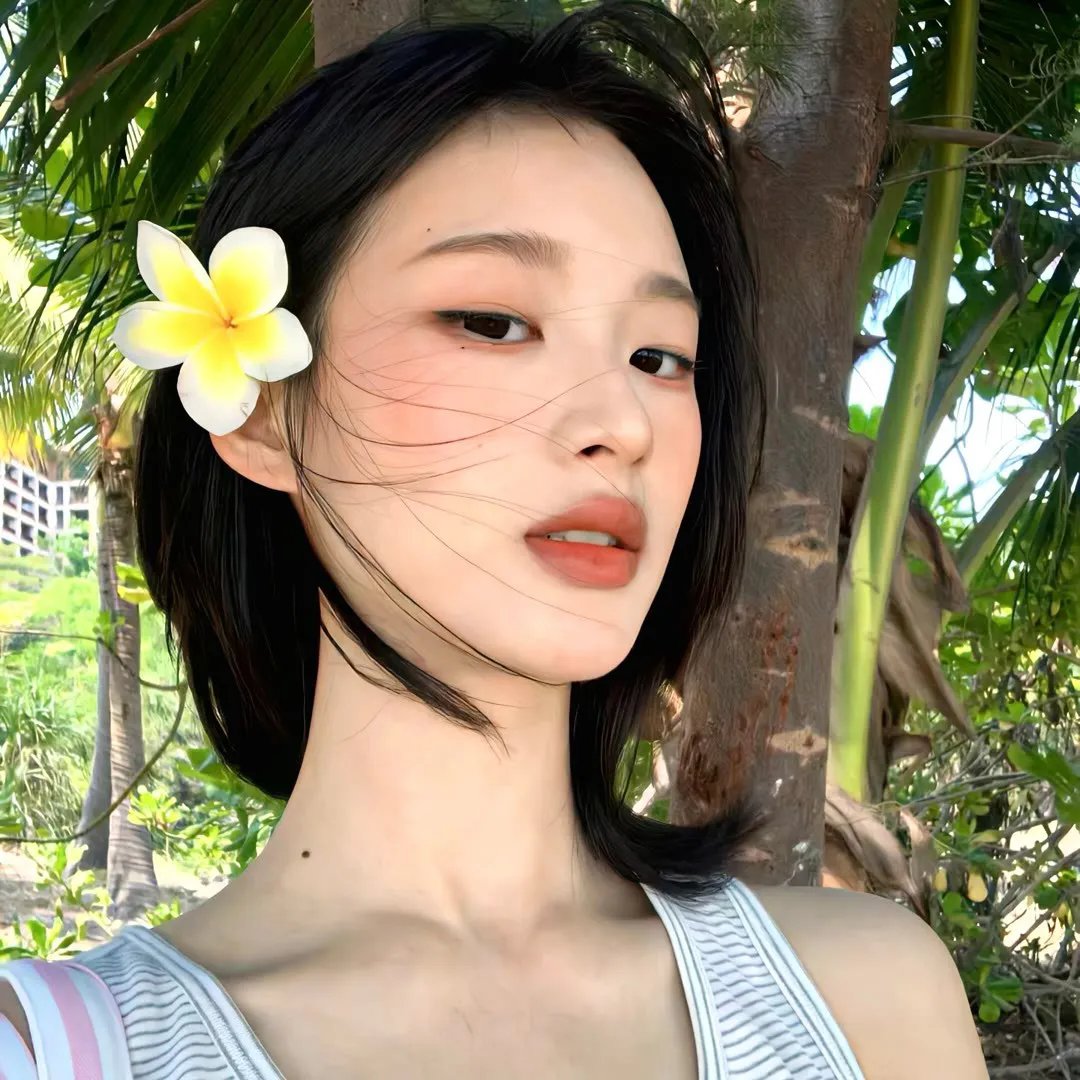 泳池里的女人